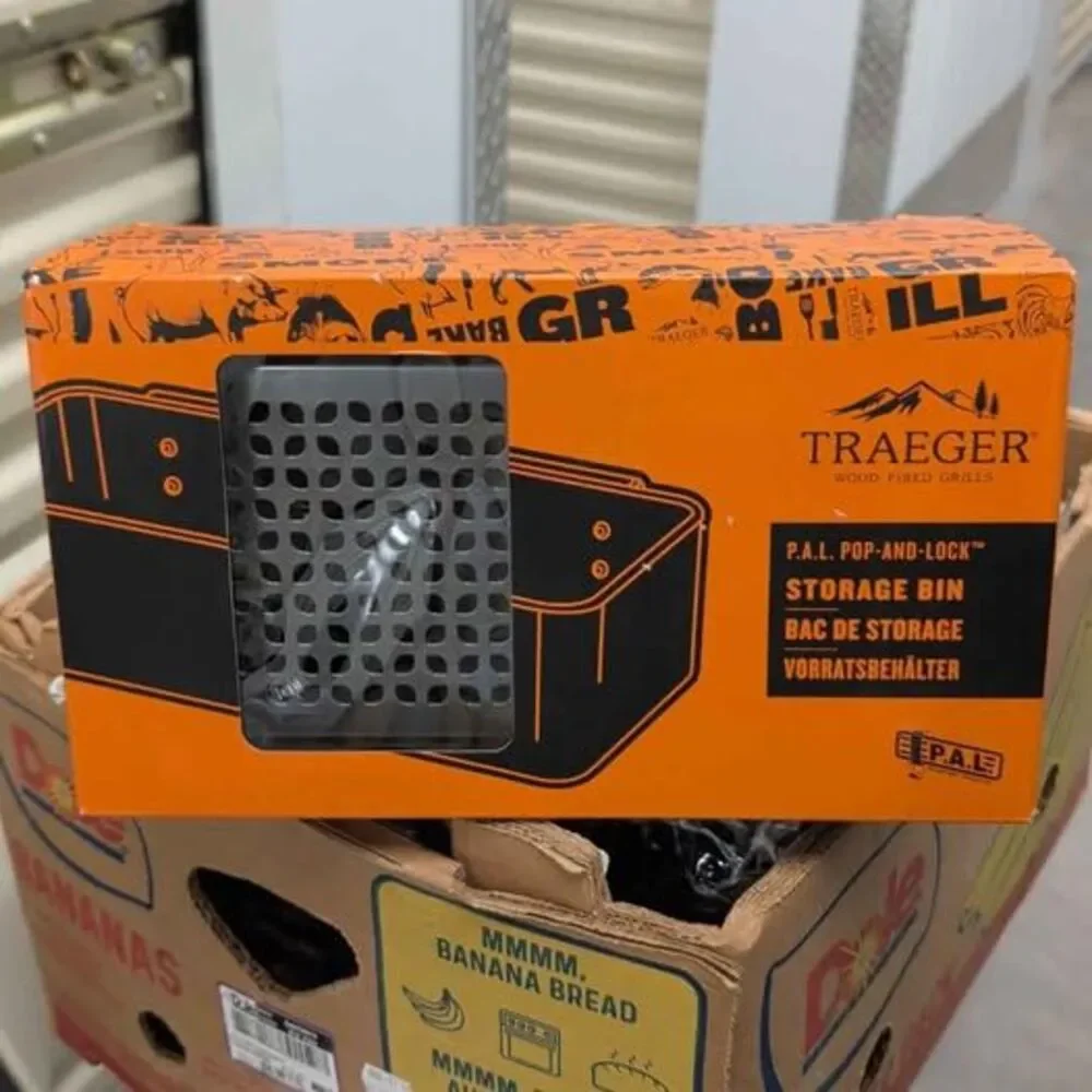 Traeger P.A.L. Pop-And-Lock Storage Bin - New in box